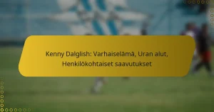 Kenny Dalglish: Varhaiselämä, Uran alut, Henkilökohtaiset saavutukset